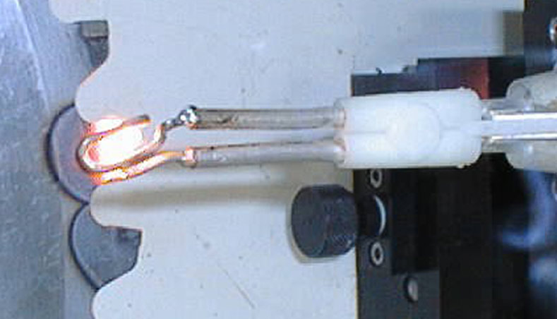Calentador de soldadura por inducción de carburo cementado